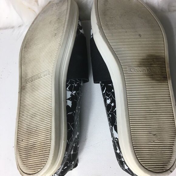 Calvin Klein Morina black and white slip on size 9 - Picture 4 of 8